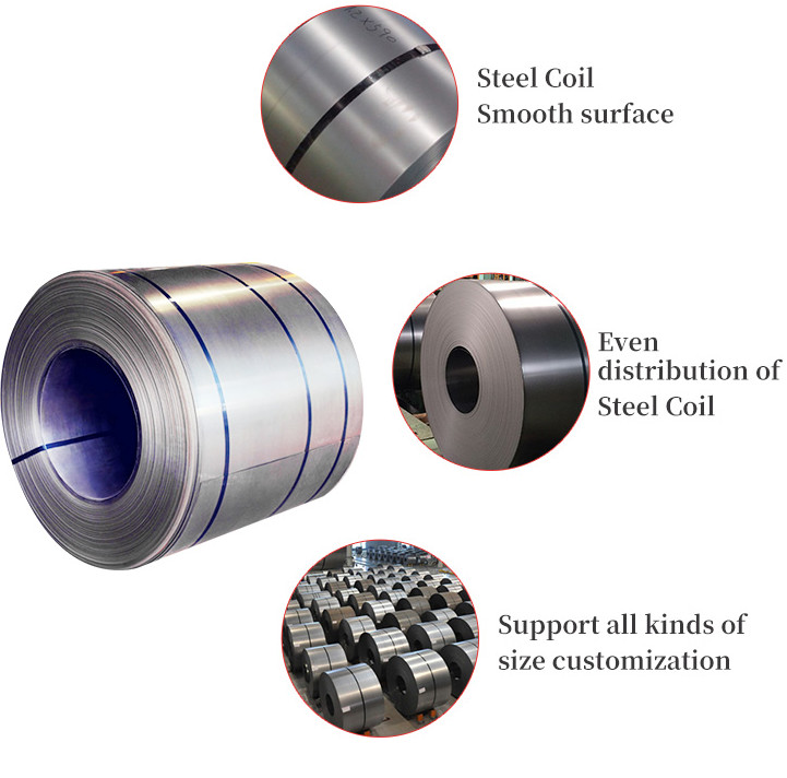 30-275g/M2 Zinc Coated Steel Coil With 18-25% Elongation