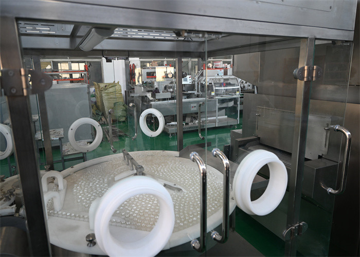 2-30ml Pharmaceutical Vial Filling Machine Aseptic Washing Drying Filling Stoppering Line with Isolator and Class A LAF System, GMP Compliant