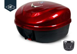Quality PP Tail Motorbike Food Delivery Box , Customized Motorcycle Courier Box wholesale