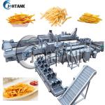 304 Stainless Steel Fresh Potato Chips Production Line