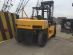 used komatsu 15ton forklift
