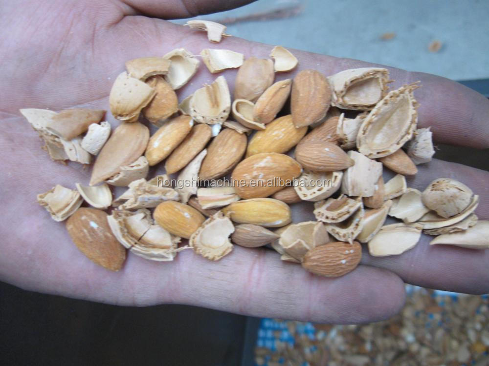 400kg/h Almond hazelnut shelling production line Almond peeling machine Almond cracker separating machine