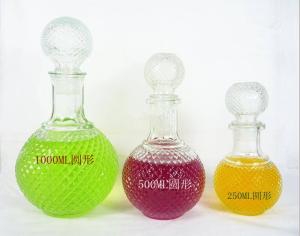 Quality Claer glass XO bottle wholesale