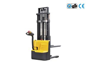 Quality Walkie Type Full Electric Pallet Stacker For Narrow Aisle 24V / 105Ah wholesale