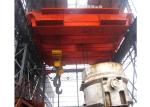 Heavy Duty Steel Overhead 3P Ladle Crane For Steel Plant To Lift Molten Metal