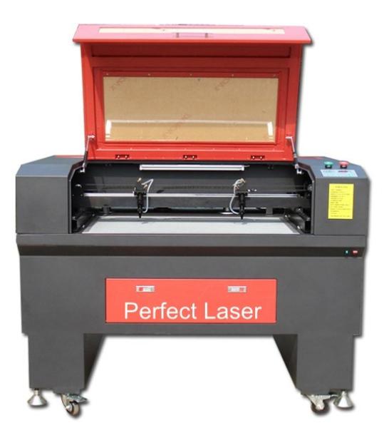 100w Double Heads CO2 Leather Fabric Laser Cutting Machine For Embroidery