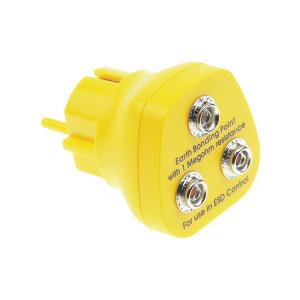Quality Glossy Dull ABS EURO Antistatic Earth Bonding Plug wholesale