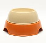 Round Dog Food Dish To Slow Down Eating Puppy Slow Feeder Customized Color
