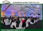 Classic Banquet Big Clear Roof Wedding Party Tents With Glass Wall