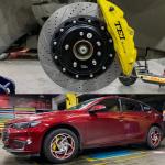 4 Piston Racing Caliper Chevrole Big Brake Kit 355*28 MM High Carbon Disc Racing