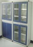 Commercial Lab Storage Cabinets Aluminum Alloy Environmentally Friendly