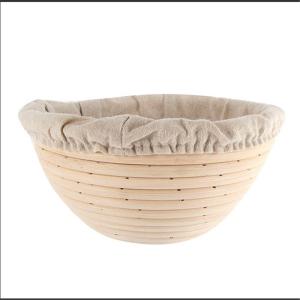 Quality Wholesale Round Handmade Ratton Proofing Basket wholesale