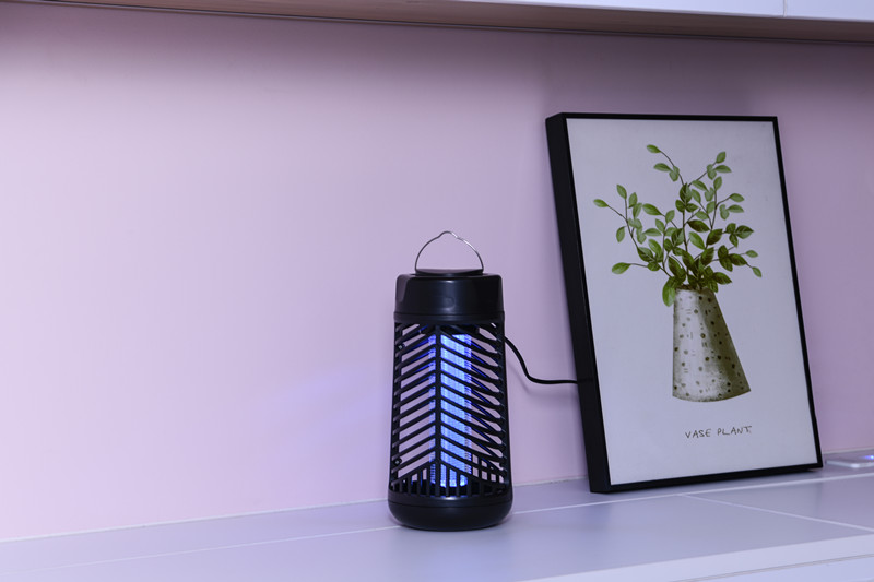 110V-240V Plug-in Electric Shock Mosquito Insect Killer Lamp Bug Zapper Trap with 80cm Power Cord Working Current 30mA