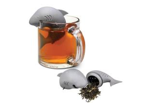 Quality Dolphin Silicone Loose Leaf Tea Infuser Strainer 20g Animal Tea Infusers wholesale