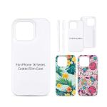 3D Sublimation Film Slim Phone Cases for iPhone 16 15 14 13