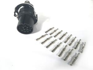 Quality 15 Pole Trailer Wiring Harness Plug Heavy Duty European Style For Towbar wholesale