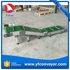 Quality Aluminum Cleated PVC Belt Conveyor wholesale
