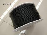 Electronics Industrial Polyurethane Round Belt Anti Static Smooth Surface Black