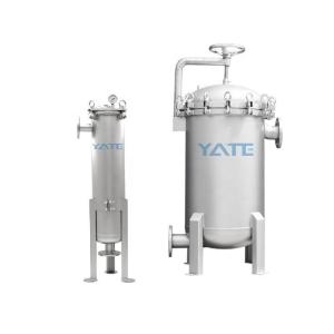 Quality High Pressure Multi Single Bag Filter Housing Stainless Steel 304 / 316L Material wholesale