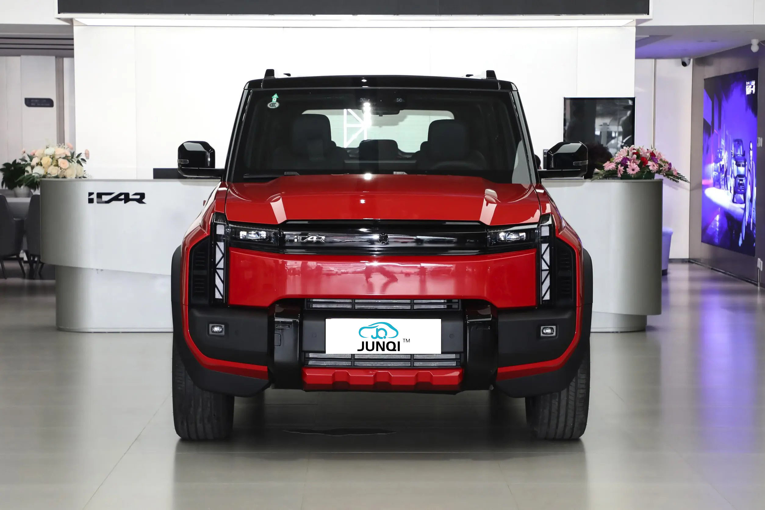 2024 New Model Chery ICAR03T 4WD 501km High Speed Compact SUV Pure New Energy Electric Car For Sale