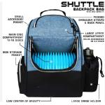 Outdoor Unisex Padded Snow Flake Frisbee Golf Bag