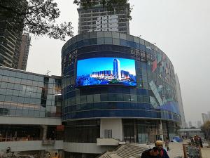 Quality 10mm Pixel Pitch SMD Outdoor Advertising LED Display 200-800W High Brightness wholesale