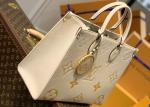 M45717 M45718 OnTheGo Medium Tote Handbag ,Monogram Empreinte Leather Gradient
