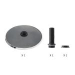 Grey Color Overhead Rainfall Shower Head For Shower Cabin / Steam Shower Room
