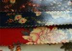12OZ Transparent PVC Coated Cotton Canvas / Printed With PVC Fabric For Bags