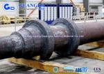 Large Forging Shaft For Cement Industry C45 Material Carbon Steel Forging