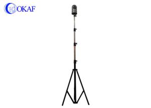 Quality Portable Telescoping Steel Antenna Mast Stand Tripod 2-4m Height 1 Year Warranty wholesale