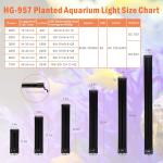Automatic Switch 7 Colors 36 Inches Rgb Aquarium Light