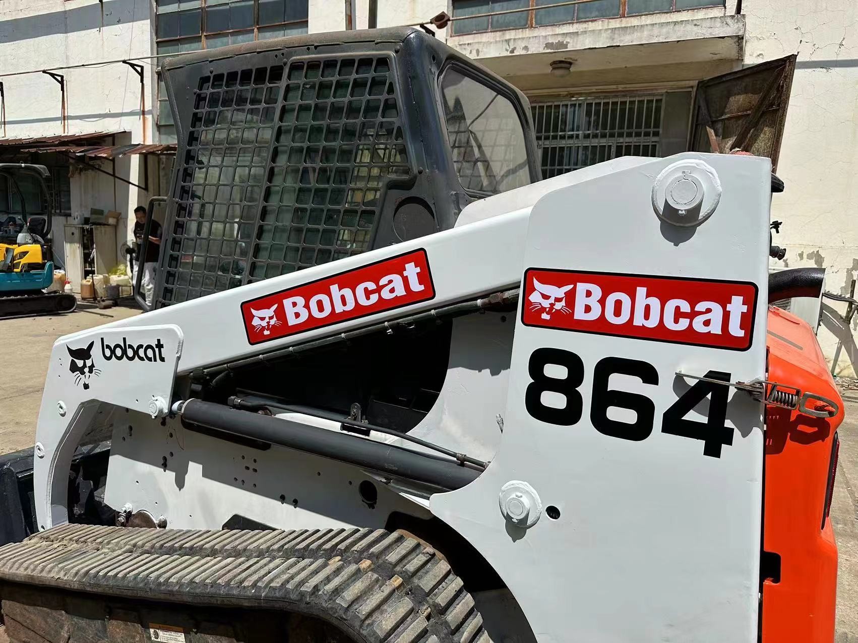 Bobcat 864 Used Skid Steer Loader Machine For Landscaping Site