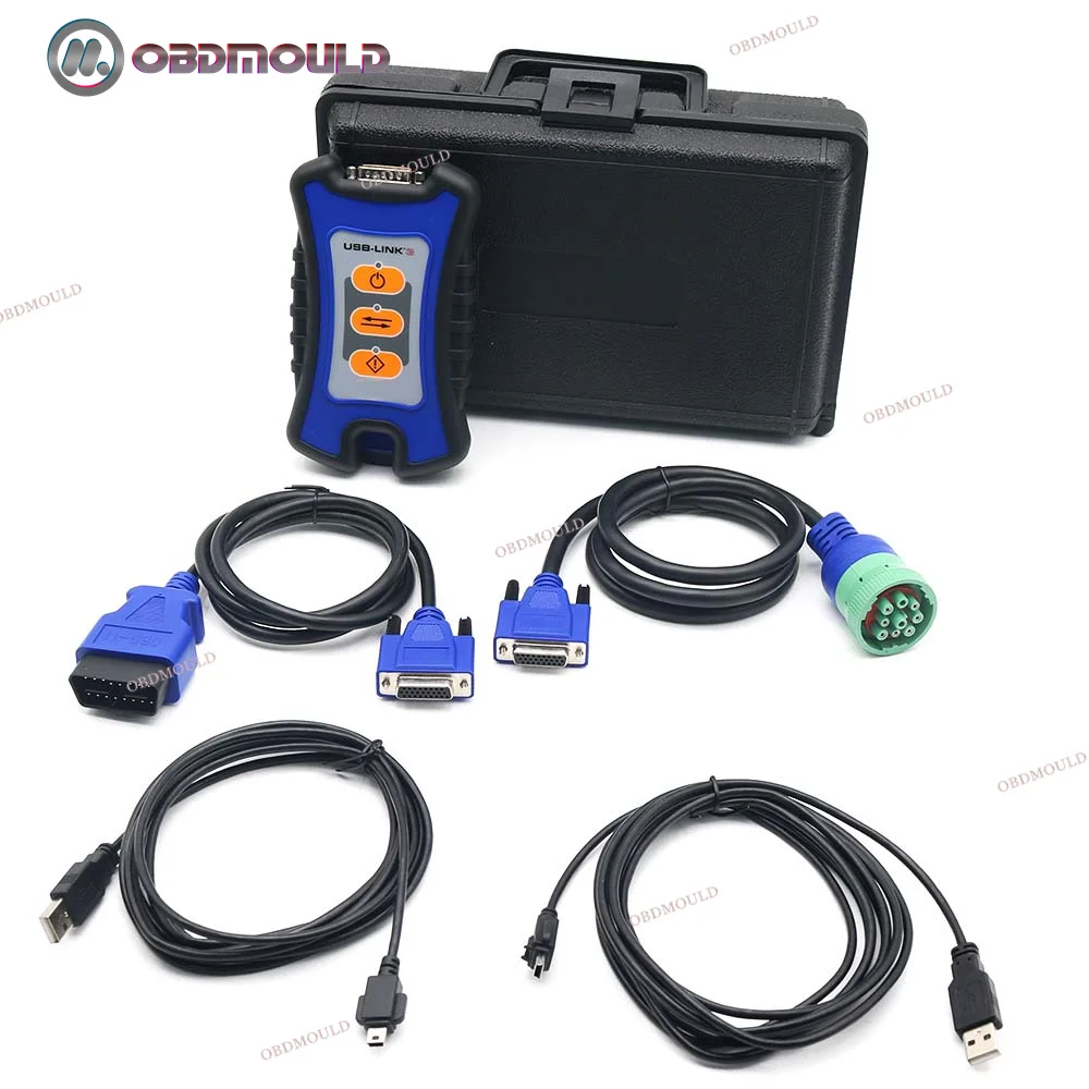 3.00.3 Software Version Heavy Duty Vehicle Scanner for NEXIQ 3 USB LINK 125032 Diesel Truck Interface OBD2 Diagnostic Tool