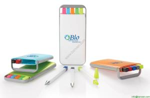 Quality novel gift pen,pen, pencil, highlighter set, combo gift pen set wholesale