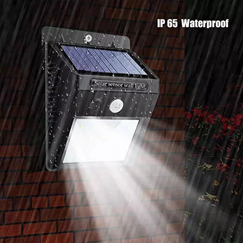 12.5*10*5CM LED Solar Wall Light