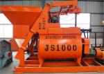 Electric Motor Double Shaft Concrete Mixing Equipment 1000L For Industrial