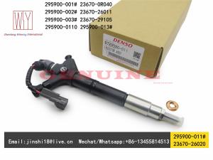 Quality Denso Genuine and New Fuel Injector 295900-011# 295900-0110 295900-001# for 23670-0R040 23670-26011 23670-26020 29055 wholesale