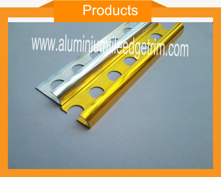 aluminium tile edging trims