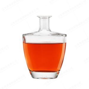 Quality Healthy Lead-free Glass Bottle for Hot Stamping Gold Alcohol Bottle wholesale