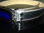 Customized LED message display belt buckle for party