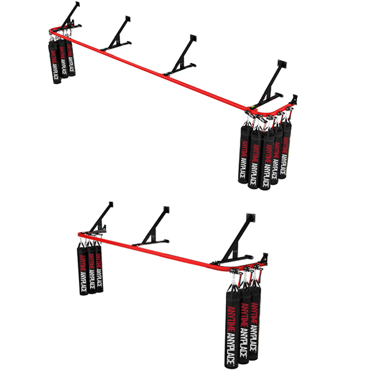 5*12 ft Boxing Bag Stand Punching Bag Rack Boxing Bag Rack Trolley