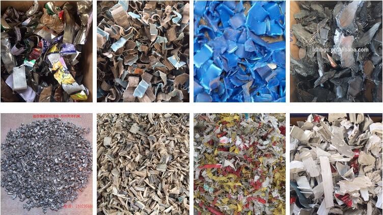220V / 380V Single Shaft Equipment , Industrial Shredder Machine For Waste Plastic Film