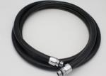 Station Petrol Resistant Fuel Dispensing Hose With Nozzle NPT / BSPT Couplings
