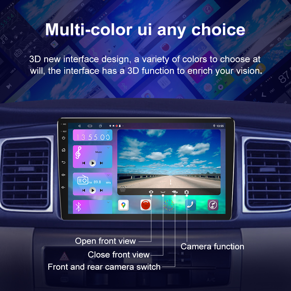 Car Radio For Car Player Android OS WIFI GPS Navigation Included