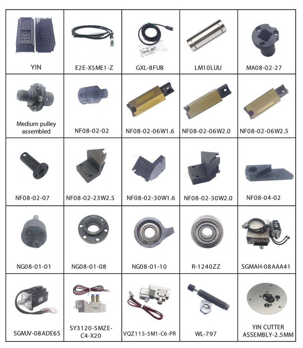 Bearing Tube Auto Cutter Parts Number CH08-04-04H3 For YIN Cutter