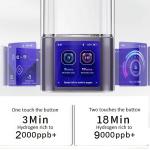 Food Grade Tritan Material Hydrogen Water Bottle UV Logo Printable