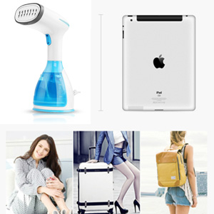 1500W Portable Handheld Travel Mini Electric Clothes Steamer for Wrinkle-Free Clothes