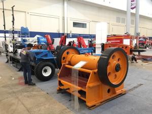 Quality Electrical 55kW Secondary Jaw Crusher PEX 300x1300 9000kg Fine Crushing wholesale