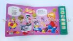 6 Button Multi Sound Panels Interactive Baby Book For Indoor Educational Toy